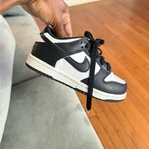 Nike Kids Black and White Sneakers